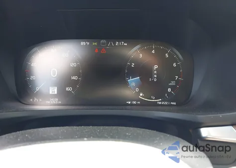 2020 Volvo V60 Cross Country T5 z USA, uszkodzony, nr VIN YV4102WKXL1035472